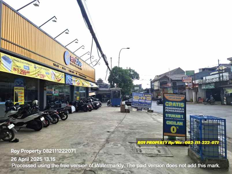 dijual tanah jl plumpang semper tugu