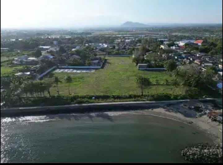 dijual tanah jl poros pantai bira