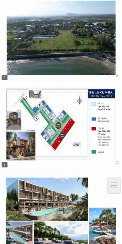 dijual tanah jl poros pantai bira