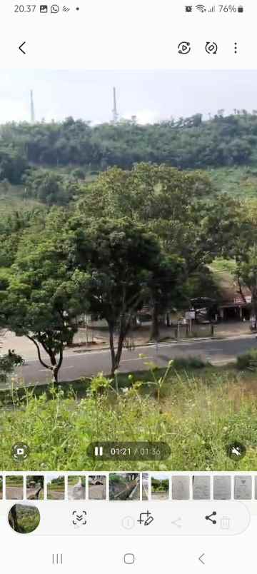 dijual tanah jl raya bandung garut