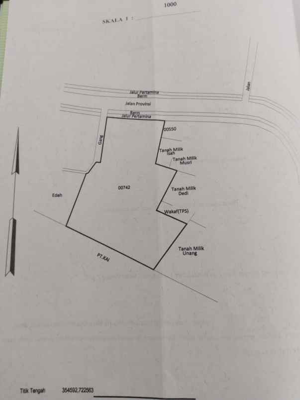 dijual tanah jl raya bandung garut