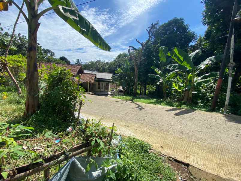 dijual tanah jl raya cijeruk bogor