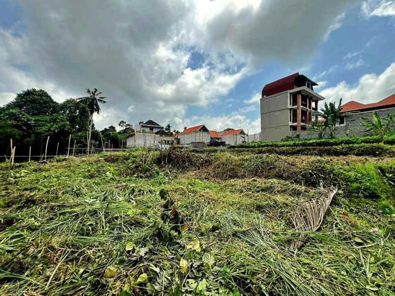 dijual tanah jl tirta tawar ubud gianyar bali