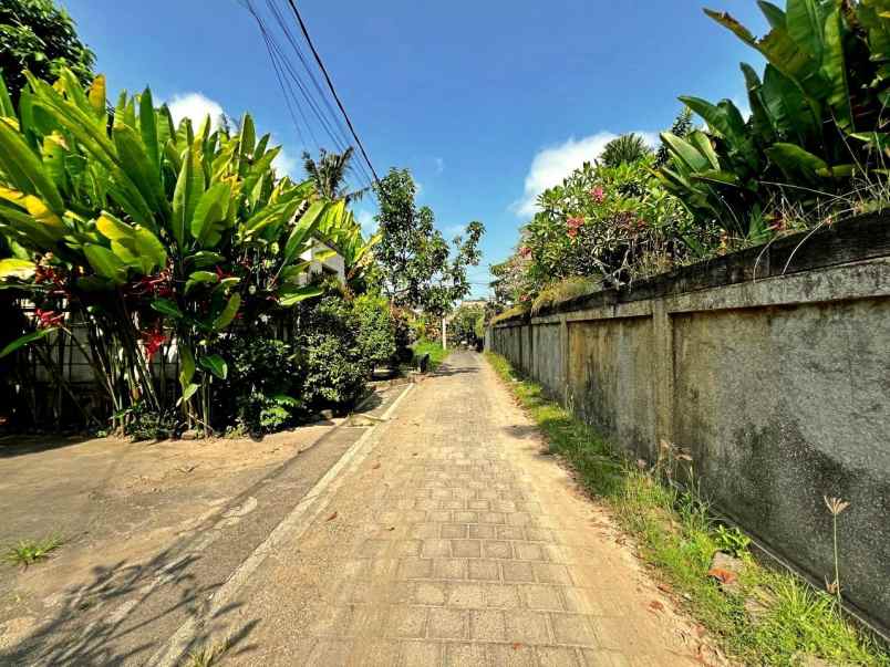 dijual tanah jl tirta tawar ubud gianyar bali