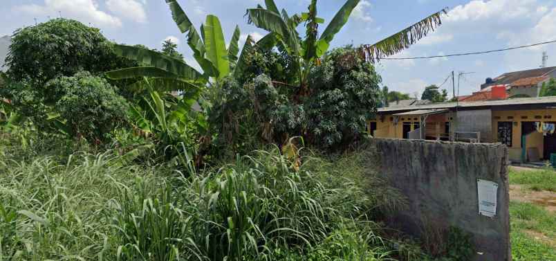 dijual tanah jl wibawa mukti ii rt 013