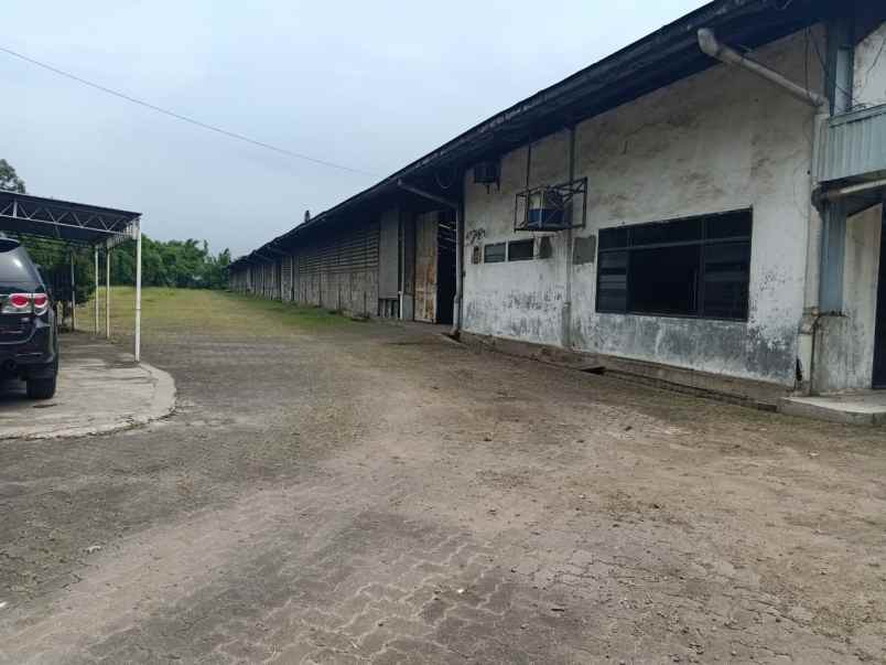 dijual tanah jln raya serang cikupa