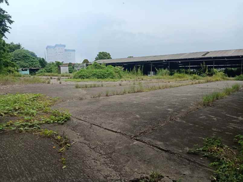 dijual tanah jln raya serang cikupa