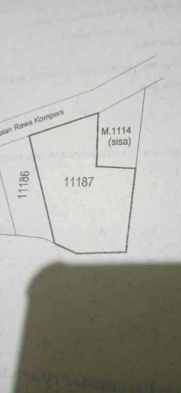 dijual tanah kampung belakang kamal