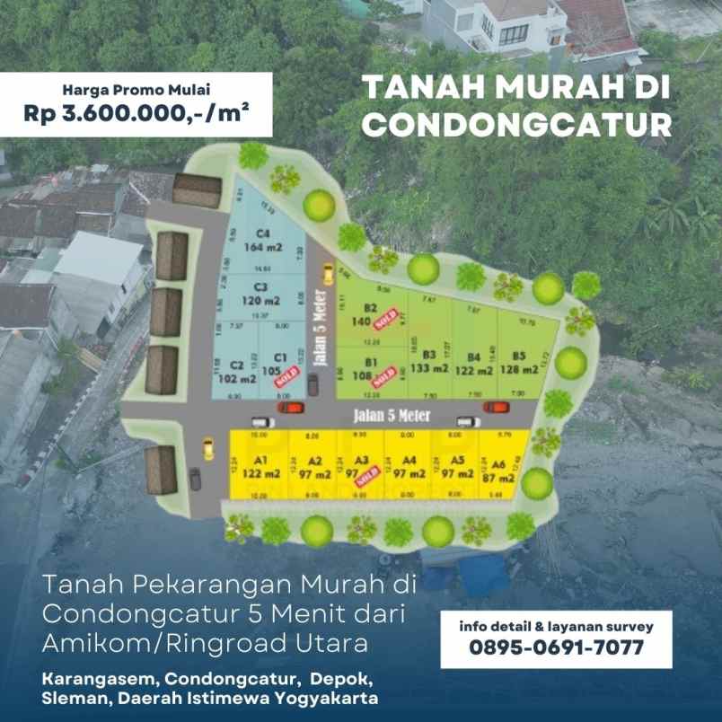 dijual tanah karangasem condongcatur