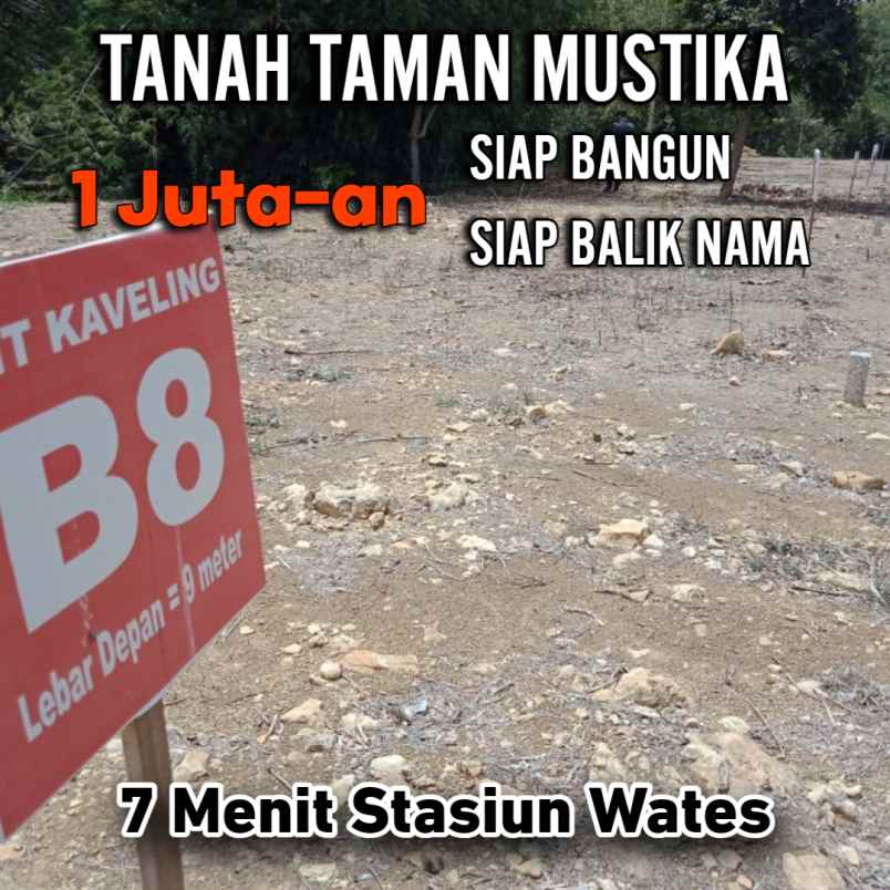 dijual tanah kemiri margosari pengasih