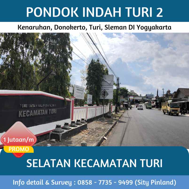 dijual tanah kenaruhan donokerto turi