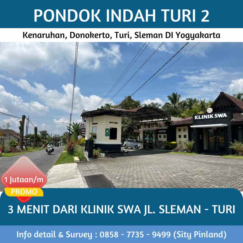 dijual tanah kenaruhan donokerto turi