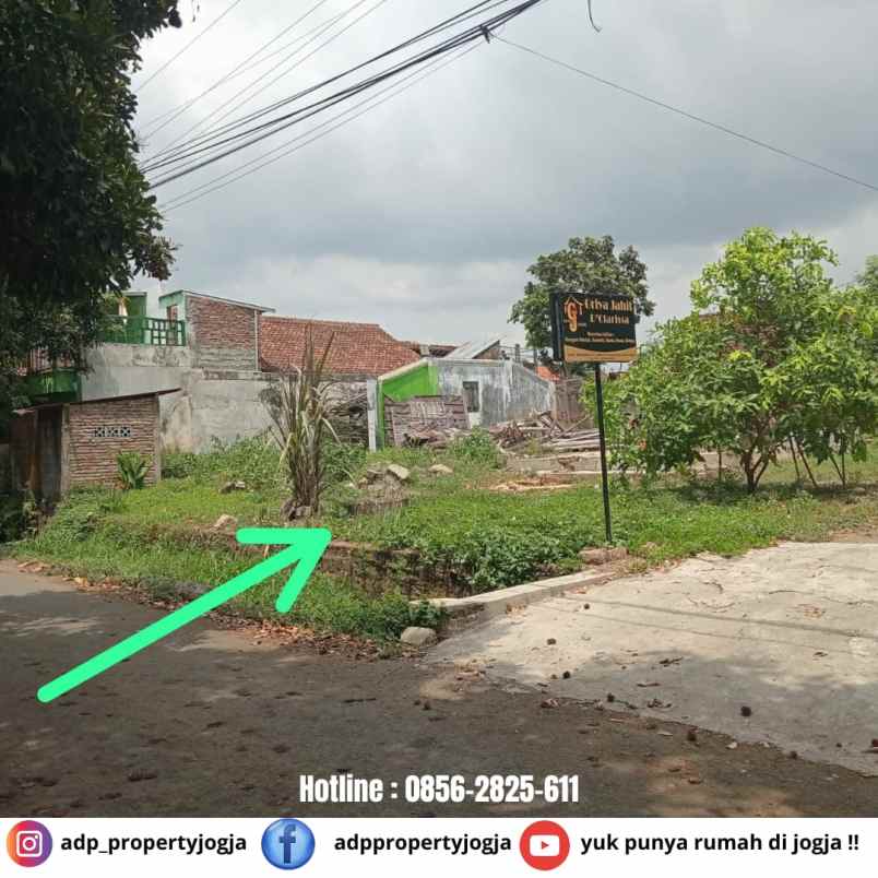 dijual tanah pandeyan sewon bantul