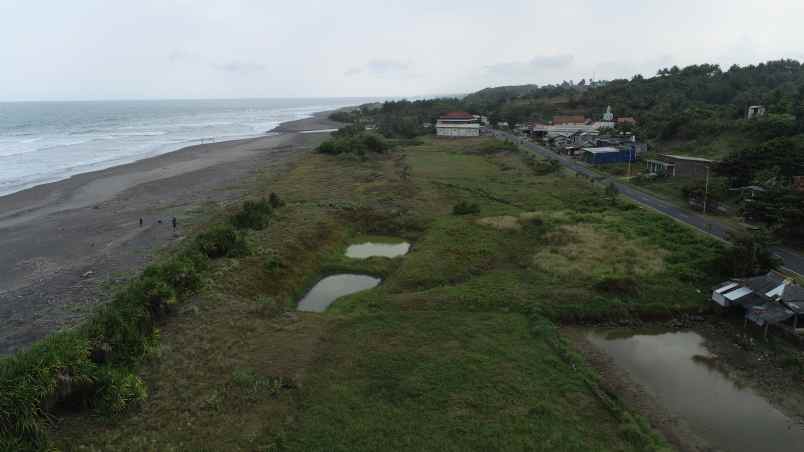 dijual tanah pantai rancabuaya kp