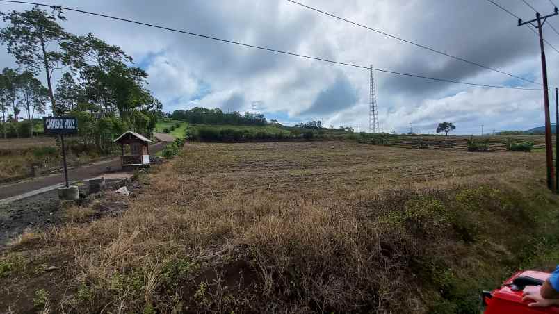 dijual tanah puncak wawo tomohon samping cartenz hills