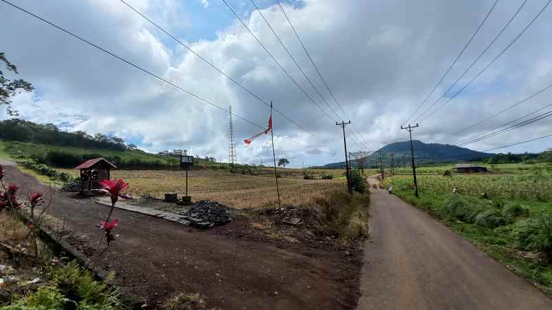 dijual tanah puncak wawo tomohon samping cartenz hills