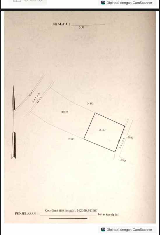 dijual tanah residensial lokasi buduk