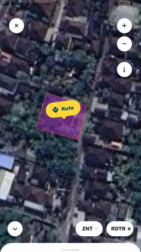 dijual tanah residensial lokasi buduk