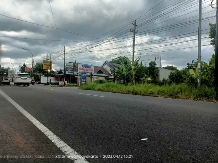 dijual tanah sleman jl kaliurang no km