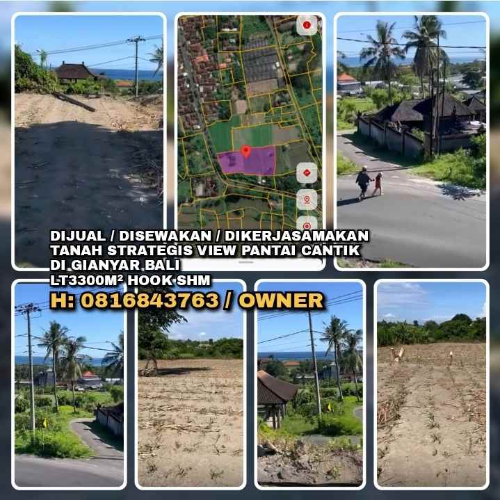dijual tanah tulikup gianyar bali