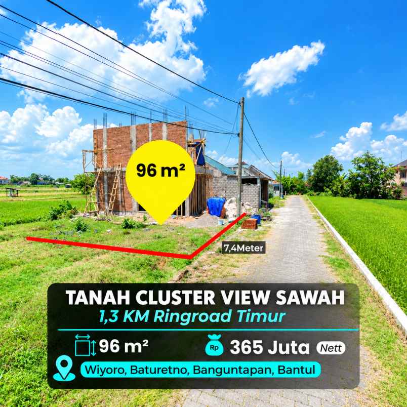 dijual tanah wiyoro