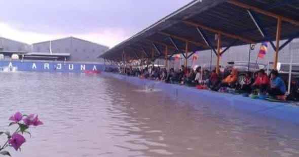 dijual tempat usaha pemancingan ikan di bandung