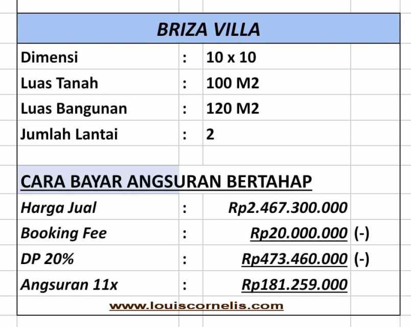 dijual villa goa gong kuta selatan bali