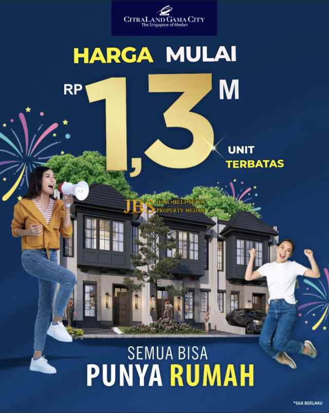 dijual villa launching rumah mewah