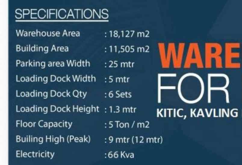 disewakan gudang logistik deltamas cikarang pusat