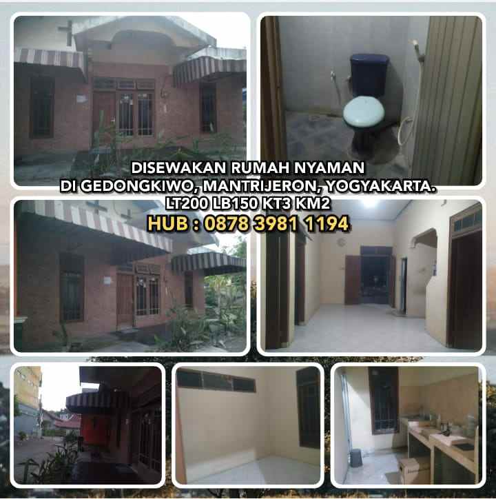 disewakan rumah gedongkiwo mantrijeron