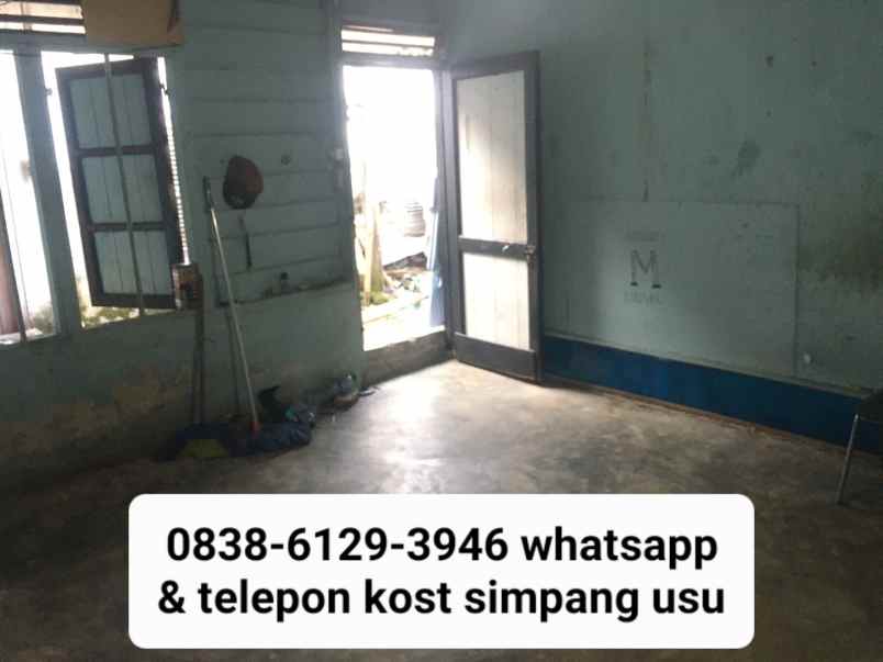 disewakan rumah simpang kampus usu padang