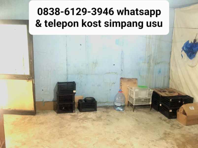 disewakan rumah simpang kampus usu padang