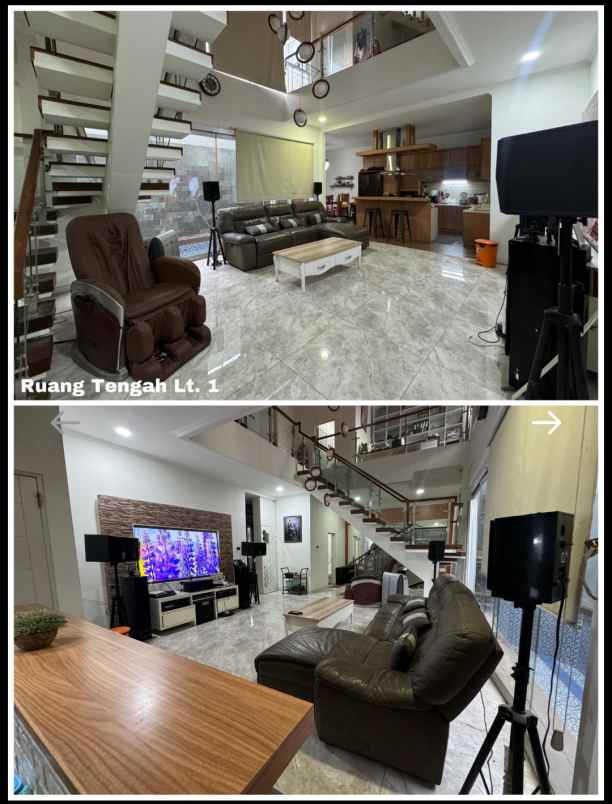 djual rumah mewah mini swimming pool cikarang bekasi