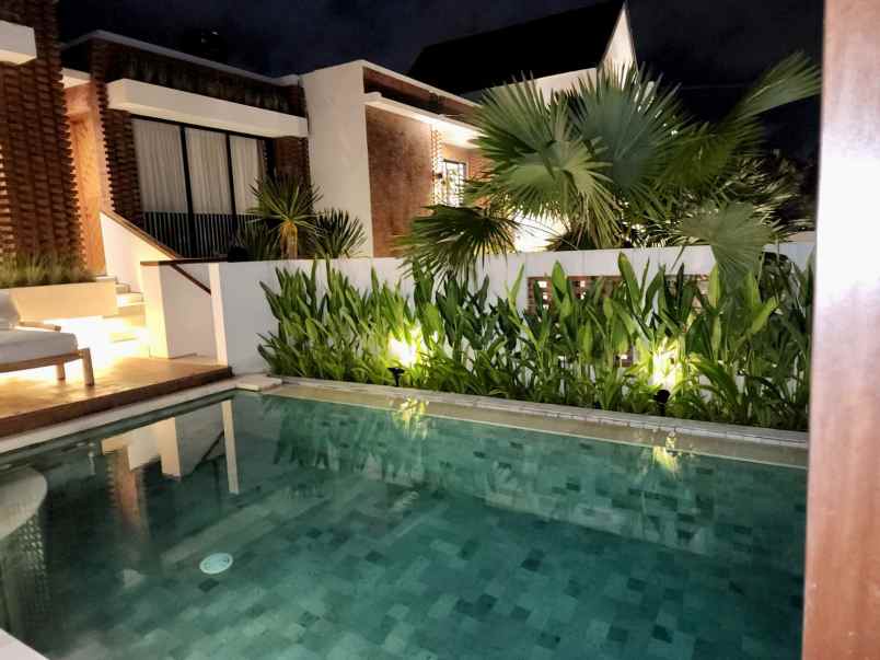 fj 06 villa for rent modern style di kawasan umalas