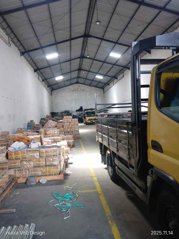 gudang siap pakai lokasi margomulyo surabaya min 2 thn