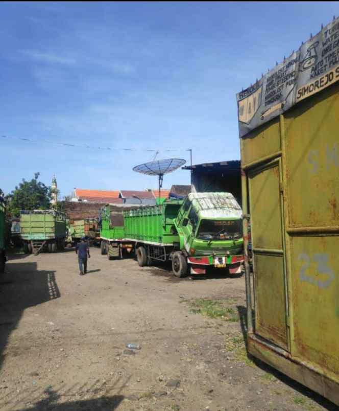 gudang simorejo hitung tanah murah