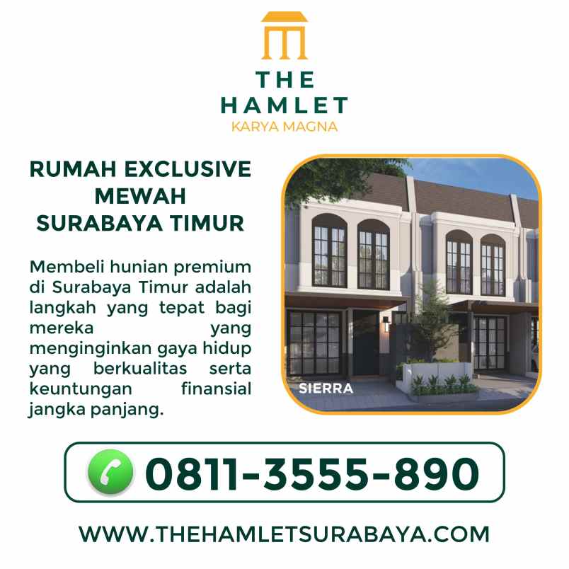 hub hunian eksklusif di surabaya timur