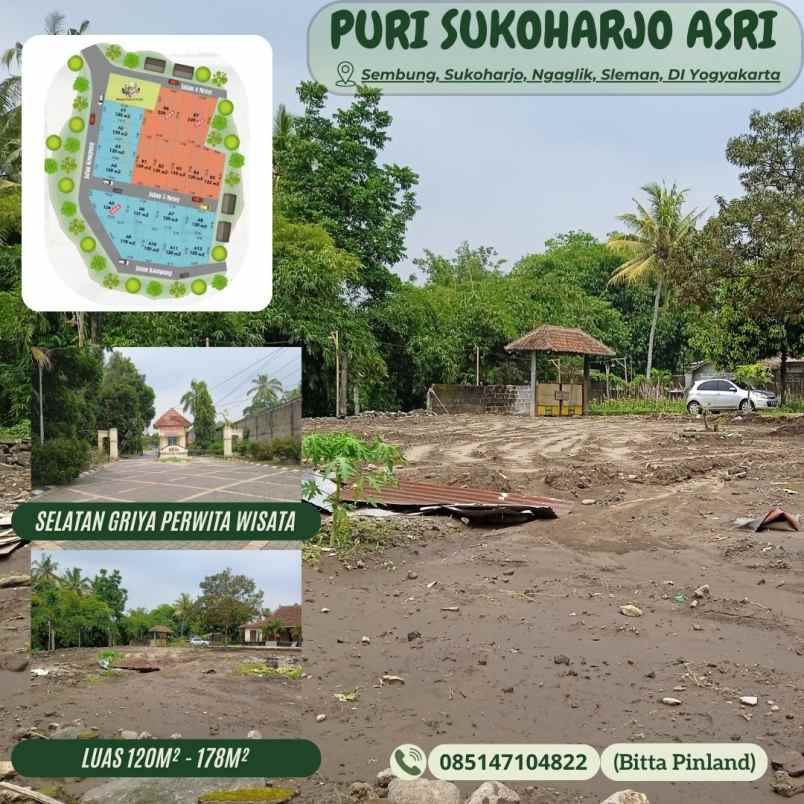 investasi tanah terbaik timur jalan kaliurang km 12 5