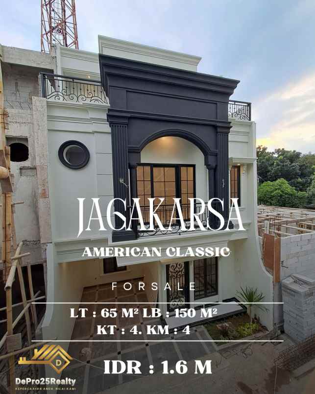 jual rumah murah siap huni di jagakarsa