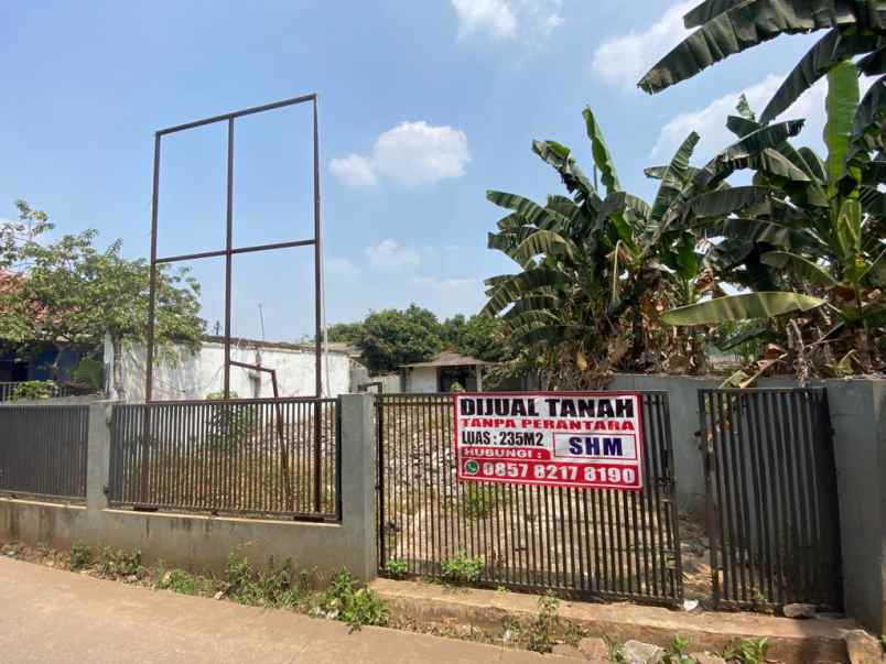 jual tanah 235 m2 shm di jatiasih bagol