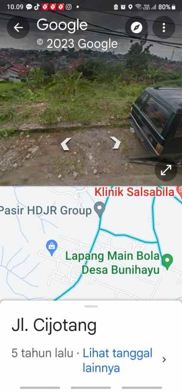 jual tanah di dekat dago