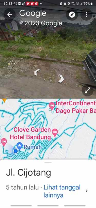 jual tanah di dekat dago