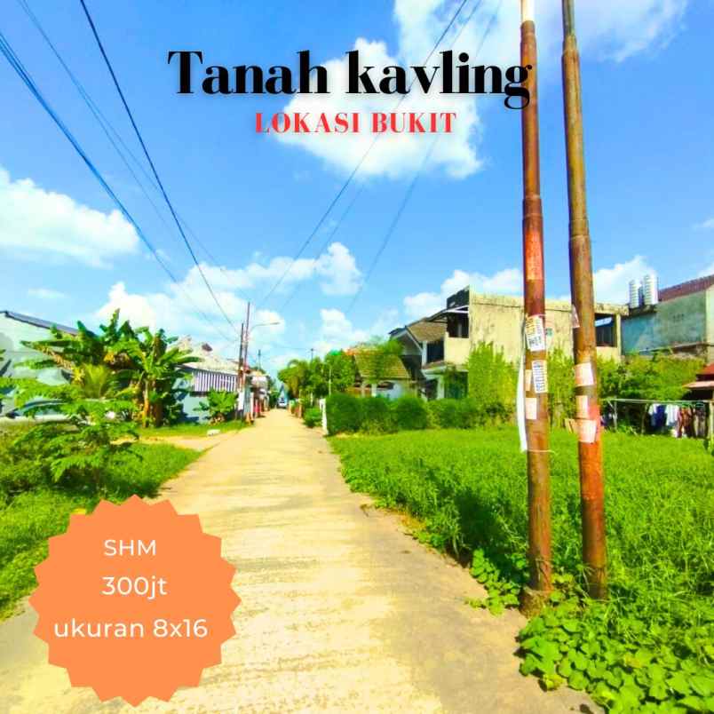 jual tanah kosong jalan politeknik palembang