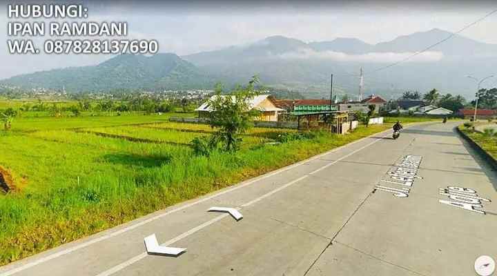 jual tanah sawah shm jl letjen ibrahim adjie cfd garut