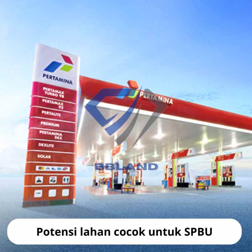 jual tanah strategis untuk hotel spbu