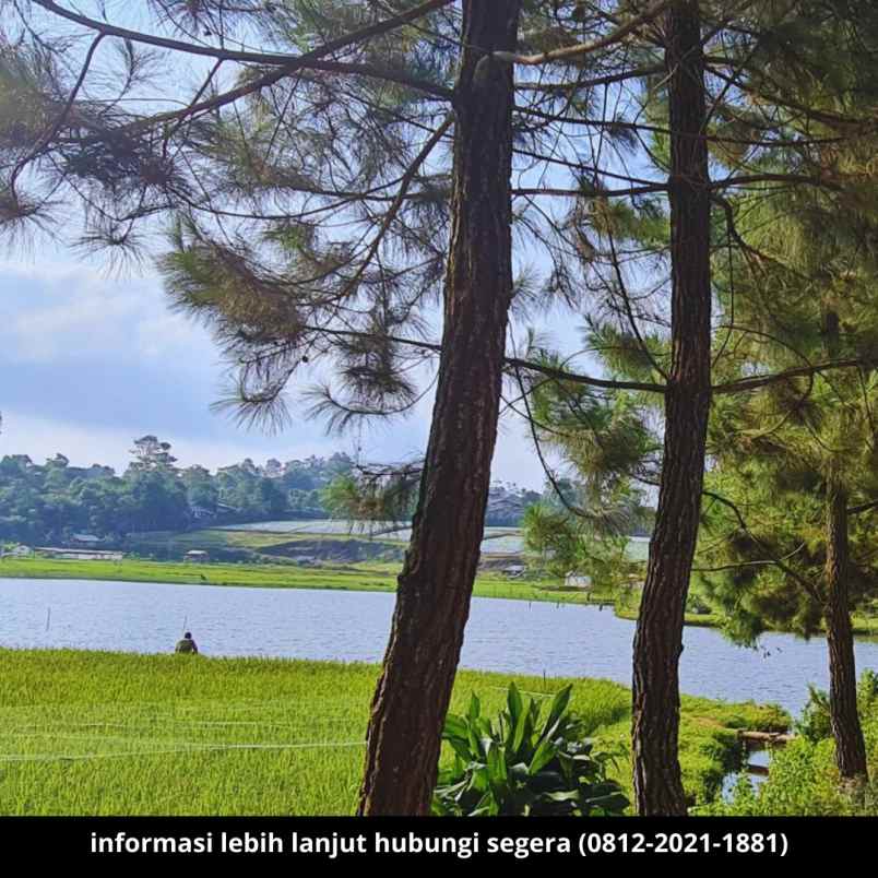 jual tanah view danau dan pegunungan