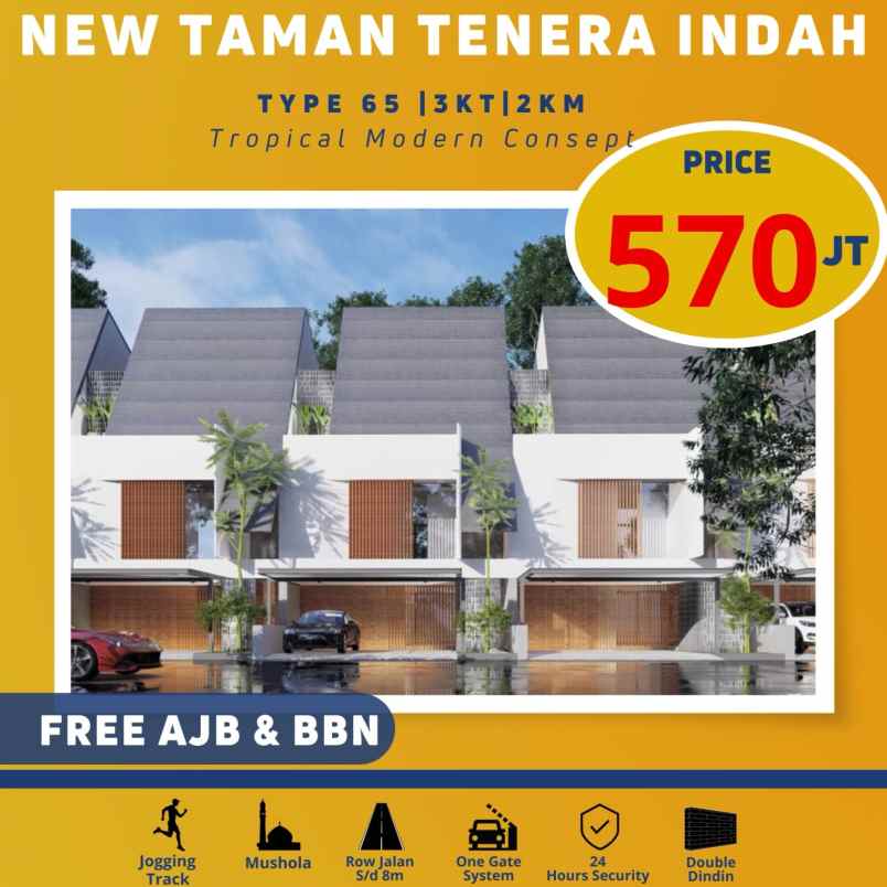 new cluster taman tenera indah hunian terbaik