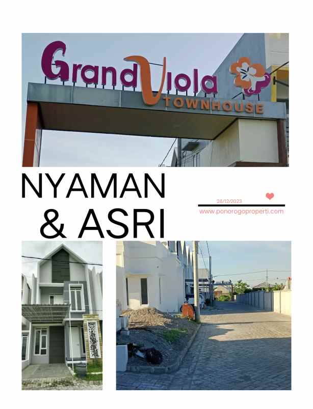 nyaman dan asri rumah baru syariah ponorogo