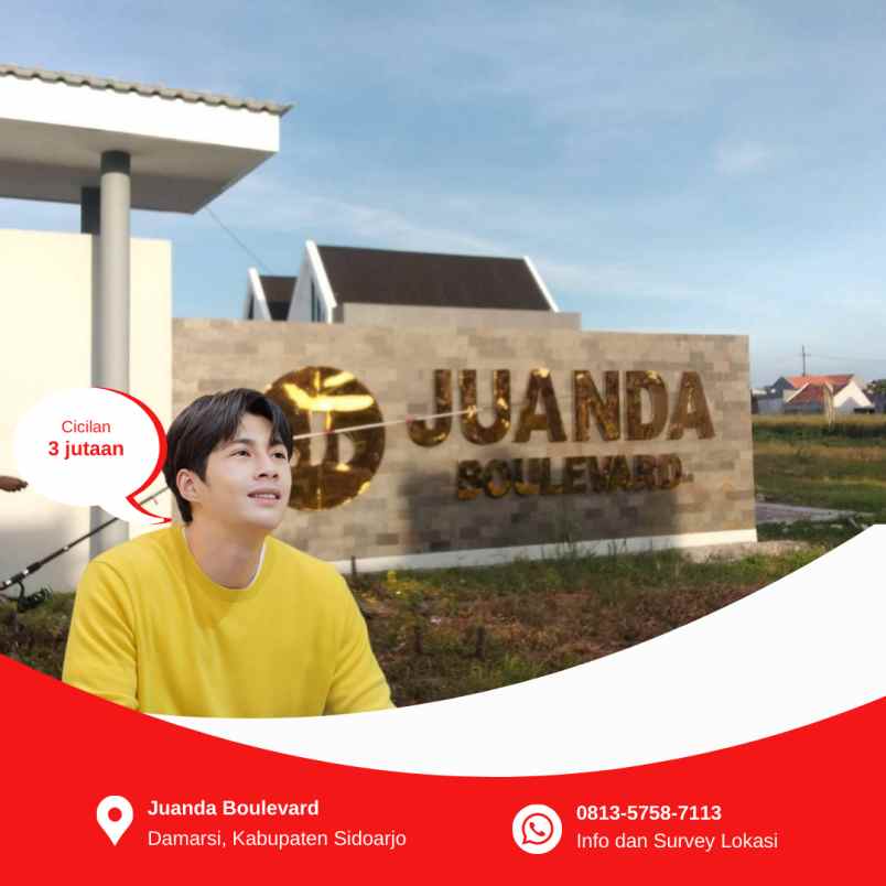 perumahan juanda boulevard desain scandinavian