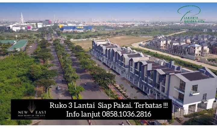 ruko gudang kantor jakarta garden city jakarta